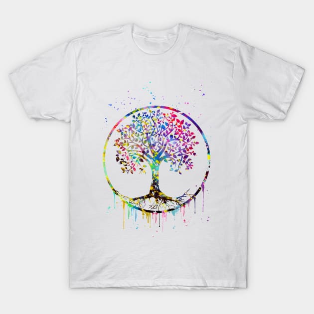 Tree of Life T-Shirt by erzebeth